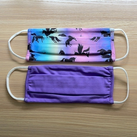 6/$20 ⭐️ NEW Purple and Unicorn Mask Set - Picture 1 of 3